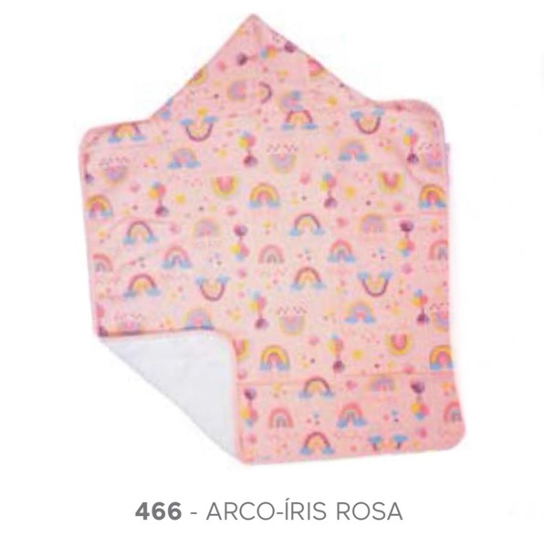 TOALHA CAPUZ BUBLIM PETIT C/FORR FRALD 68X68 F - ARCO IR 76072...7908131454286