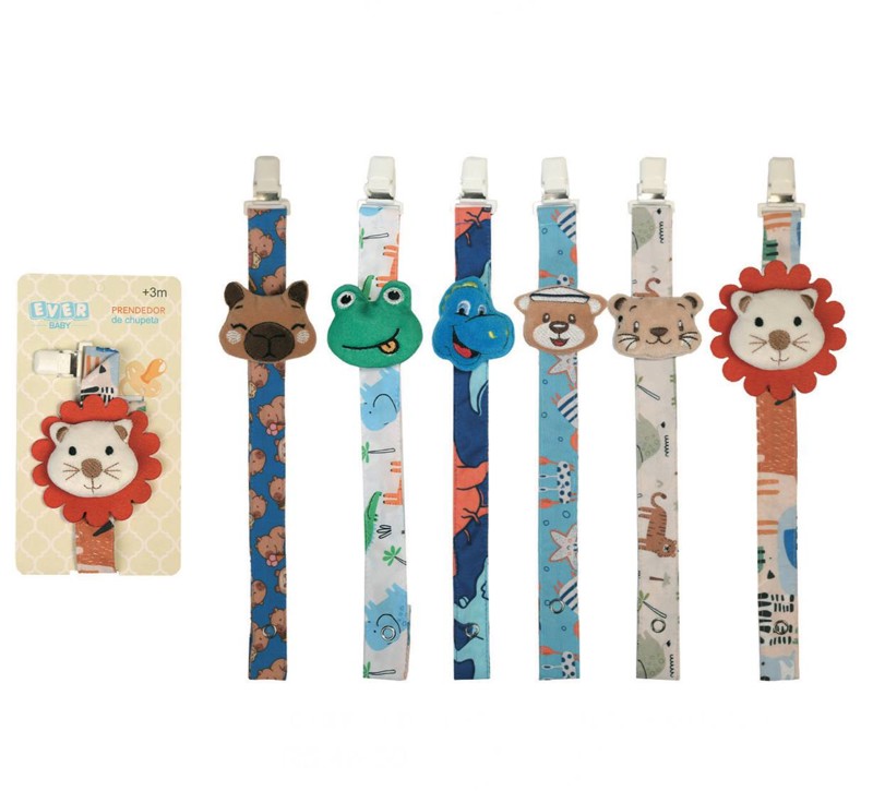 PREND DE CHUPETA EVERLY C/PELUC SORT - MASC...7892517284553