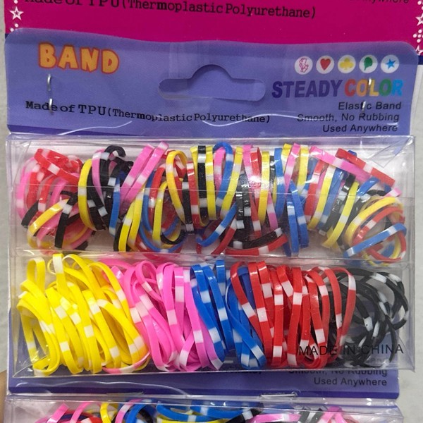 KIT LIGAS P/ CABELO CAIXINHA COLORIDA PINT  MKBJ...79097820689924