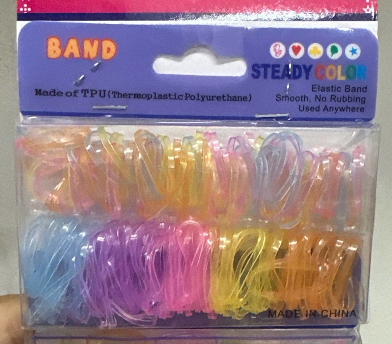 KIT LIGAS P/ CABELO CAIXINHA COLOR TRANSP  MKBJ...79097820689925