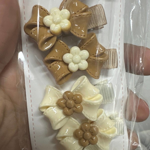 KIT LAÇO FLOR APLIQ EM BICO DE PATO PAR UN MKBJ...79097820689936