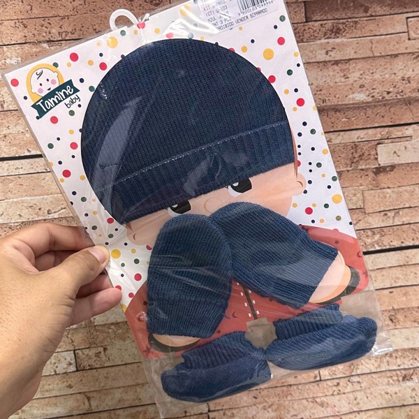 KIT RN TRICO TAMINE BABY LISO - AZUL JEANS...9900103049986