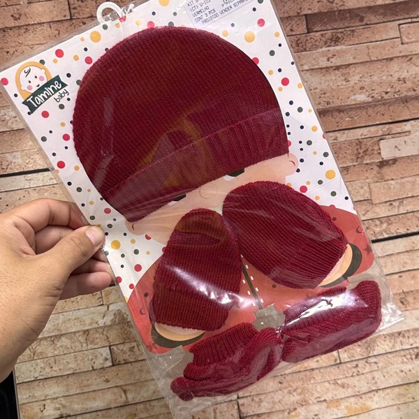 KIT RN TRICO TAMINE BABY LISO - VERMELHO...9900103005982