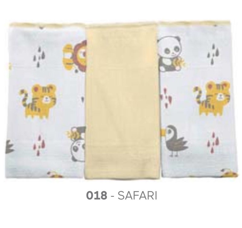 PANO BOCA BERCINHO C/3UN FESTONE N - SAFARI  58008...7908131429499