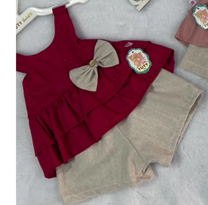 CONJ BABY TUTY FEM LINHO BLUSA ARV LÇ 532....79097820690013