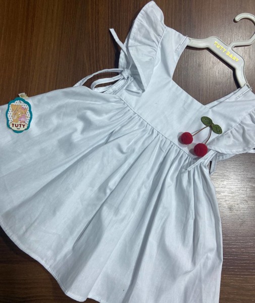 VESIDO BABY TUTY FEM C/ POMPOM 2500....79097820690017