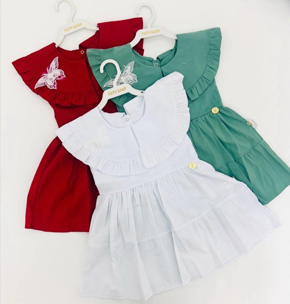 VESTIDO TUTY BABY BORBOLETA 3700....79097820690018