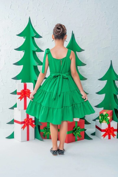 VESTIDO FESTA POLLY ZOE = VERDE