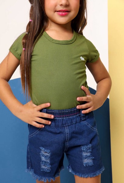 BLUSA CANELADA BASICA FEM MANIA VISUAL