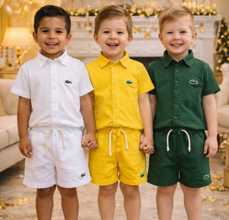 CONJ MAURICINHO NSA LACOSTE VISCOSE LISO