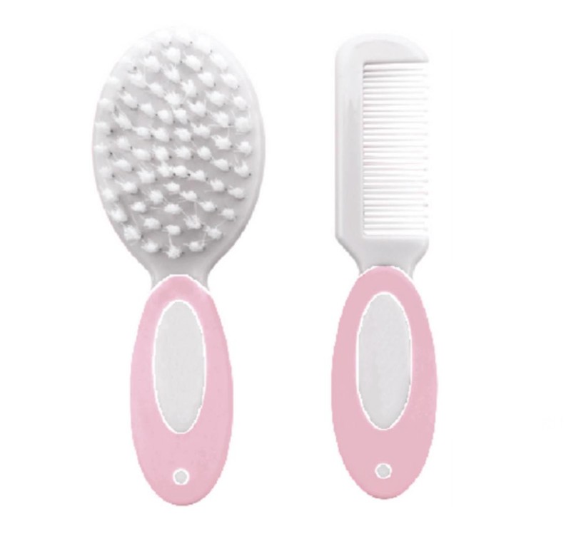 KIT PENTE ESCOVA NYLON CARMOSA UNIK - ROSA...7898720840739