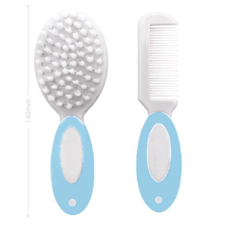 KIT PENTE ESCOVA NYLON LEX UNIK - AZUL...7898636297856