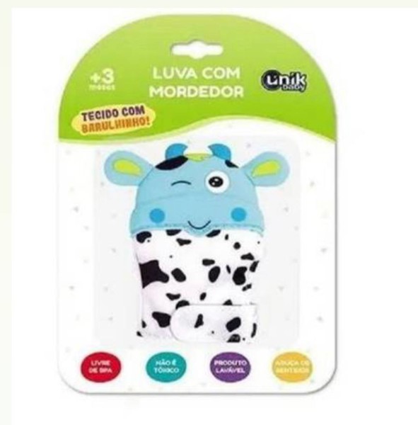 LUVINHA MORDEDOR SILIC UNIK - AZUL...7898720840289