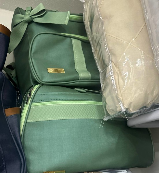 KIT BOLSAS SUPREME CEU AZUL 3PÇ 009 MASC - VERDE + FIT/ VRD CLR