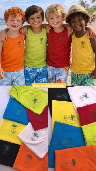 CONJ REGATA SHORT TACTEL EST INF TUTU MASC