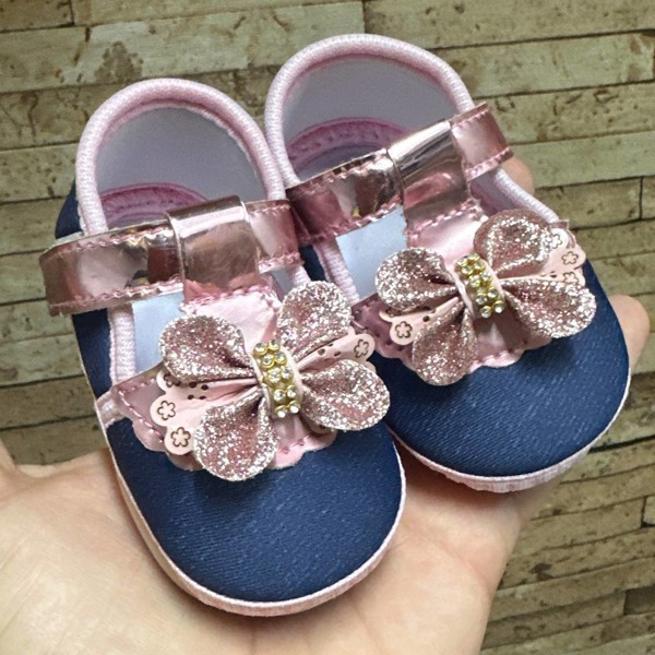 SAPATILHA BE E BI 14AO17 FEM - MARINHO C/ROSA = 30002 -17