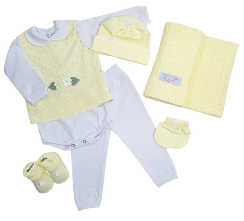 SAIDA MAT SANCHES 7PÇ FEM 1100 - AMARELO.....7892679229706