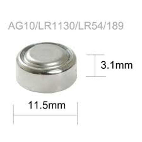 BATERIA 1.55V AG10/LR1130