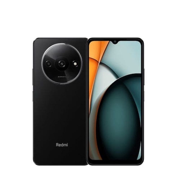 Xiaomi Redmi A3 Preto, 128G, 4GB de RAM,Câmera Dupla Traseira, Android 14
