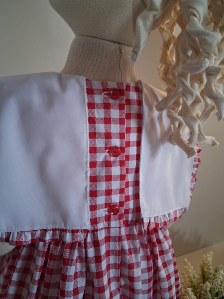 Vestido marshmallow - Gola laço 