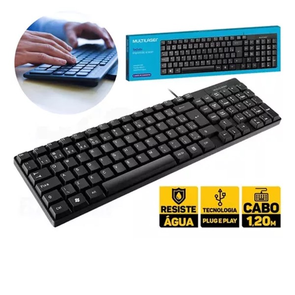 TECLADO MULTIL.TC193 SLIM PTO