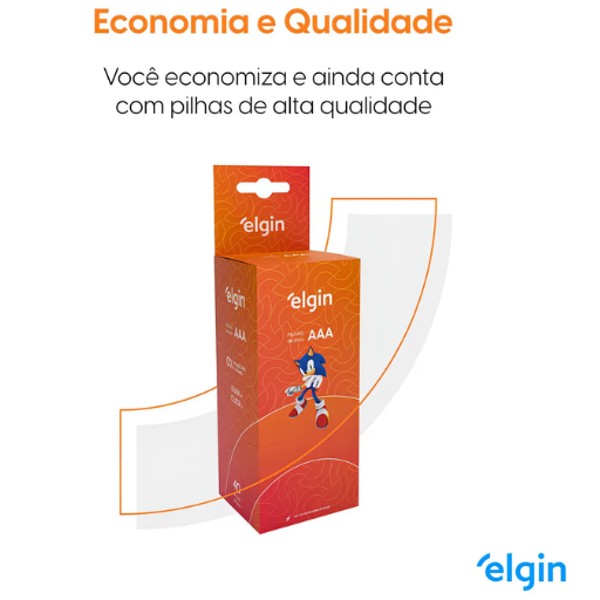 PILHA PALITO AAA ZINCO 1,5V