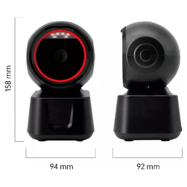 LEITOR DE CÓDIGO DE BARRAS FIXO KNUP 2D