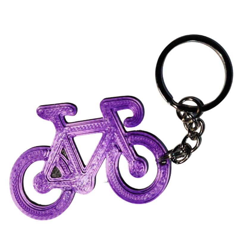 CHAVEIRO BIKE SPEED PRETO/LILAZ