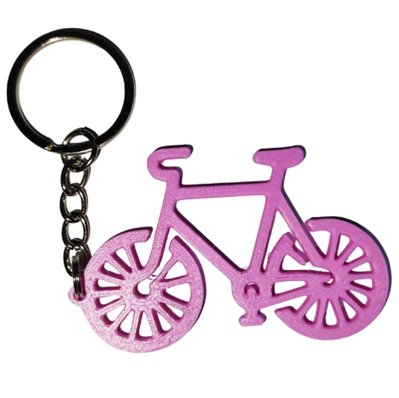 CHAVEIRO BIKE ROSA