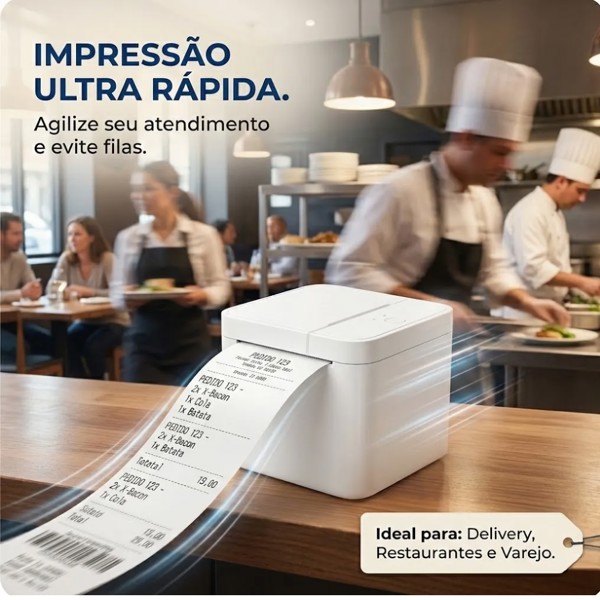 IMPRESSORA TÉRMICA DE CUPOM 58MM