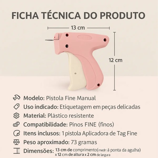 APLICADOR DE ETIQUETAS PARA ROUPAS