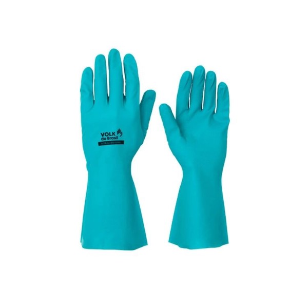 LUVA VOLK NITRILICA VERDE SEM FORRO TAM 07 CA 16314