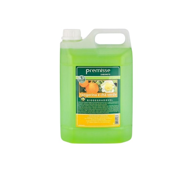 SABONETE LIQUIDO PREMISSE TANGERINA E CHA VERDE 5LT