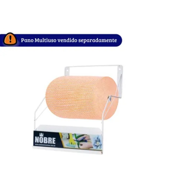 SUPORTE METALICO PARA PANO MULTIUSO ROLO NOBRE