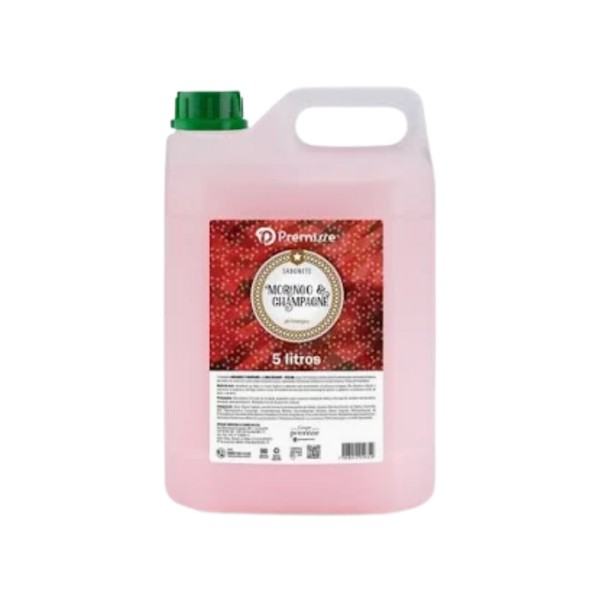 SABONETE LIQUIDO PREMISSE MORANGO E HIBISCO 5LT
