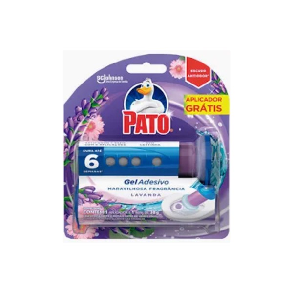 PATO GEL ADESIVO LAVANDA APLIC.+REFIL