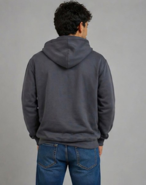 Blusa Moletom Capuz Peacock - Cinza