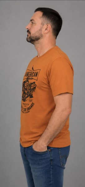 Camiseta Peacock American Mascavo