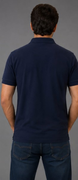 Polo Peacock Marinho 