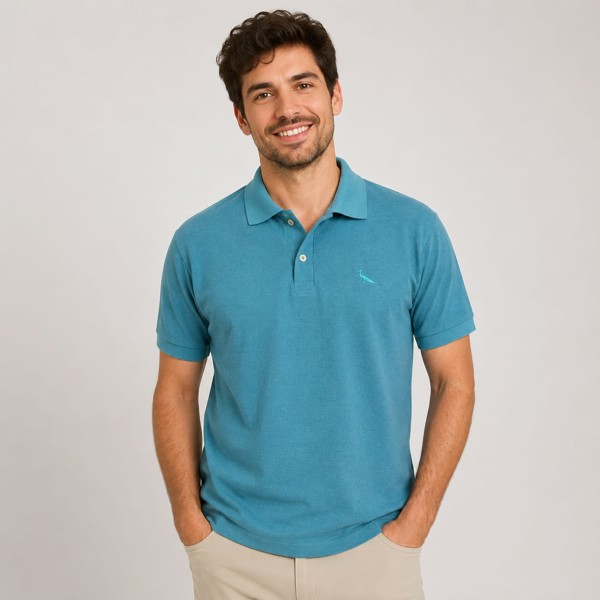 Polo Peacock Cotton Prime Verde