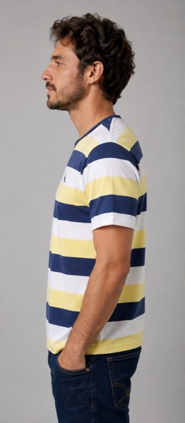 Camiseta Peacock Listras