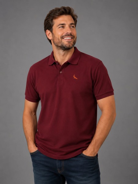 Polo Peacock Marsala
