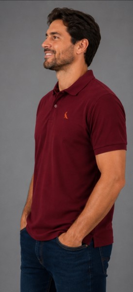 Polo Peacock Marsala