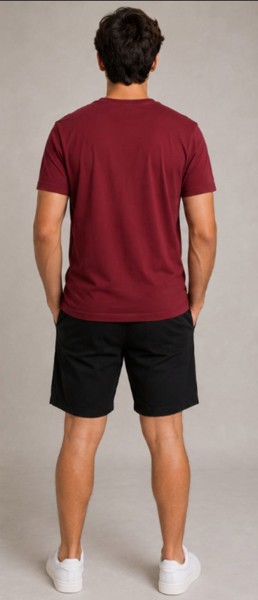 Camiseta Peacock Confort - Marsala