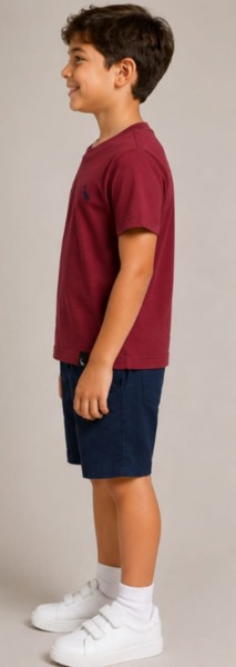 Camiseta Peacock Confort - Marsala