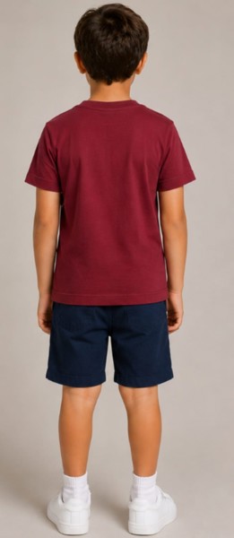 Camiseta Peacock Confort - Marsala