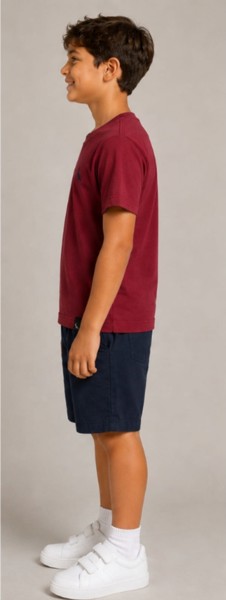 Camiseta Peacock Confort - Marsala