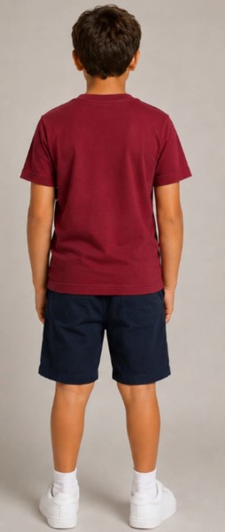 Camiseta Peacock Confort - Marsala