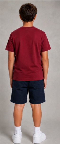 Camiseta Peacock Confort - Marsala
