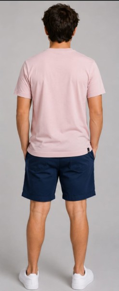 Camiseta Peacock Confort Rosê